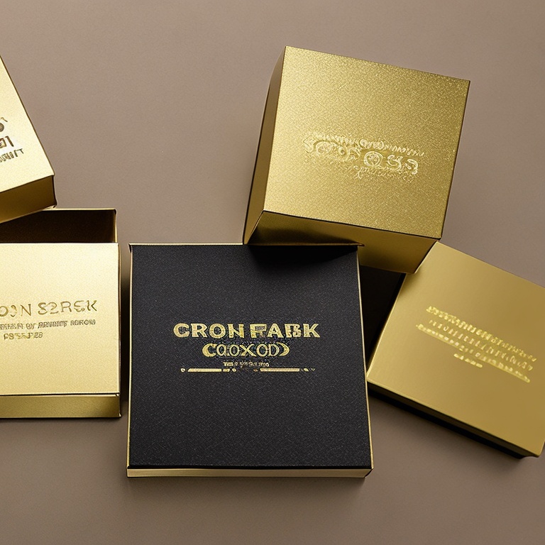 What is the Difference Between Custom Gold Foil Boxes and Packaging?